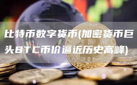 比特币数字货币 - 加密货币巨头BTC币价逼近历史高峰